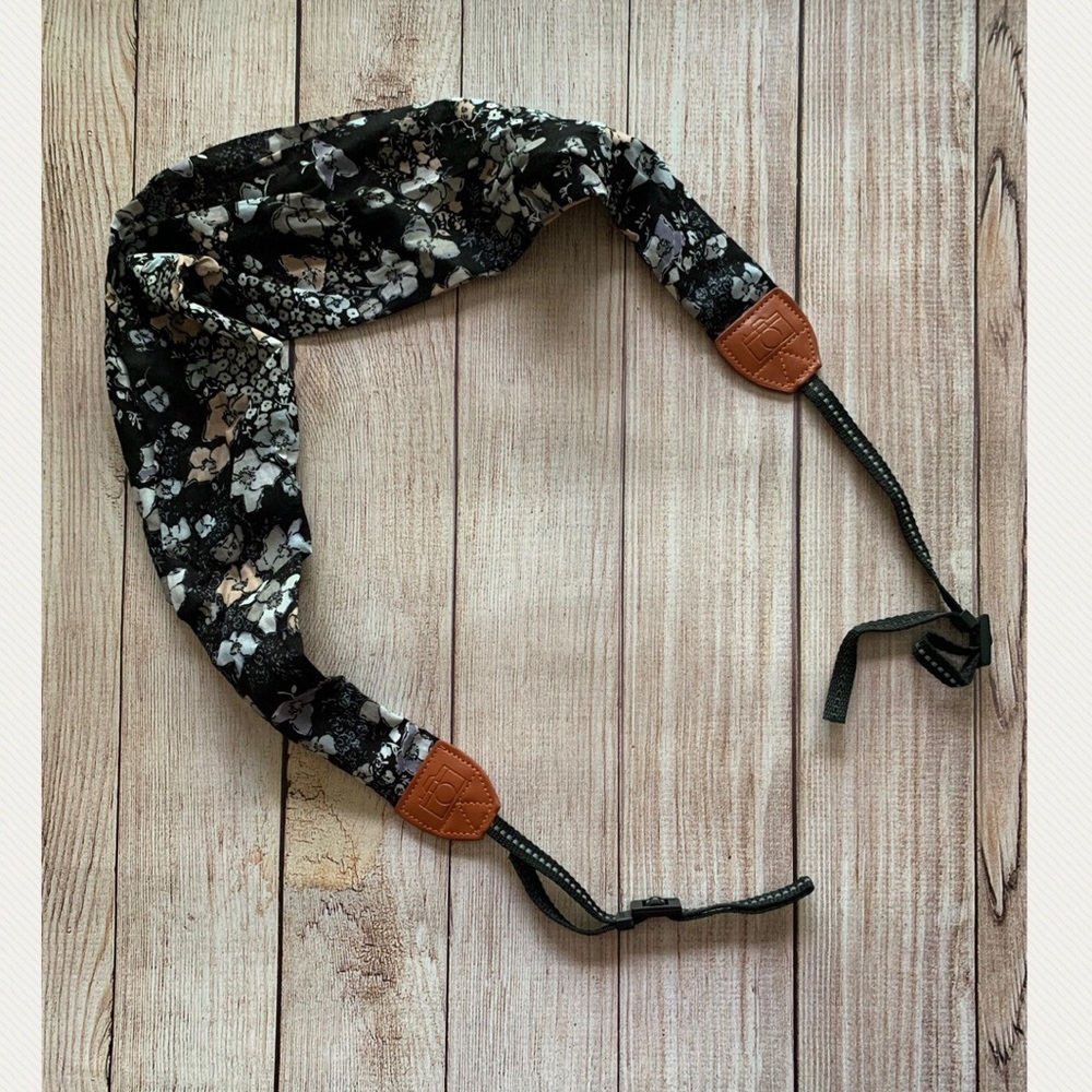 Floral Camera strap